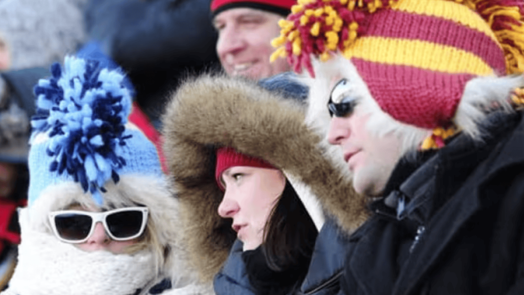 How Cold Is It at a Hockey Game